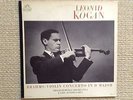 Leonid Kogan:Brahms Violin Concerto in D Major (LP Angel 35690) VG++ LP