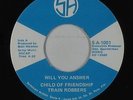 Sweet Soul 45 - Child Of Friendship Train Robbers - Will You Answer - SA VG+ mp3