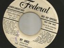 DOOWOP R&B -CALIFORNIANS -  MY ANGEL  -HEAR BOTH -1954 BIO PROMO FEDERAL