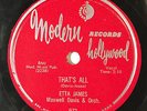 HEAR  1955 R&B Soul 78 ETTA JAMES That's All / W-O-M-A-N MODERN 972