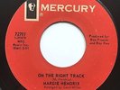 MARGIE HENDRIX On the right track Soul Single (Mercury)*HEAR