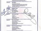 PAUL McCARTNEY SIGNED MUSIC AWARDS PROGRAMME 1977 BEATLES ELTON JOHN CAIAZZO LOA