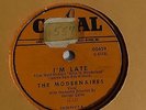 The Modernaires -  78rpm single 10-inch - Coral #60439 Alice In Wonderland