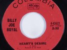 Northern Soul 45 BILLY JOE ROYAL Heart's Desire COLUMBIA HEAR