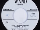 Northern/Deep Soul 45 MASQUERADERS Don't Want Nobody To Lead Me WAND promo HEAR