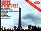 JOHN BARBIROLLI / Suppe Overtures / Original Mercury SR 90160, FR-3, Color-Back