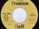 Northern Soul 45 LEE ROGERS Sock Some Love Power To Me PREMIUM STUFF HEAR