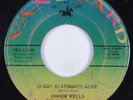 R&B Soul 45 JUNIOR WELLS Stomach Ache VANGUARD HEAR