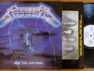 METALLICA Ride the Lightning WHITE LABEL PROMO original LP