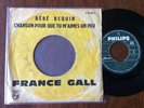 Rare SP de France Gall pochette cible freakbeat jerk