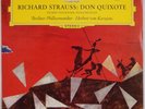 STRAUSS: Don Quixote, Karajan, Fournier Cello DGG  139 009 Tulips LP NM