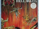 Slayer Hell Awaits Doppel LP Gatefold + Poster Metal Blade Records Sodom Kreator