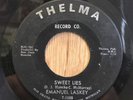 EMANUEL LASKEY   Sweet Lies / I'm A Peace Loving Man   northern soul 45   THELMA