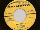 Mambo Jazz Popcorn 45 ALFREDITO Mr Bones / New Rhythm Cha Cha RAINBOW Hear mp3