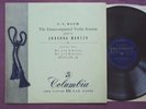 33CX 1287, UK orig. BACH: Unaccompanied Violin Sonatas, Vol. 2, MARTZY, EX