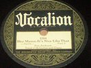 REDUCED 1929 Blues Vocalion 1284 Jim Jackson Hey Mama It's Nice Like That N-