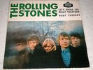 THE ROLLING STONES - LET'S SPEND THE NIGHT TOGETHER 7/45 EP PORTUGAL PS 67 PROMO