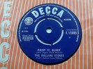 ROLLING STONES: PAINT IT BLACK 1966 DECCA 45 RPM NEAR MINT