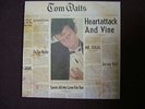 TOM WAITS - HEART ATTACK AND VINE - 1980 VINYL ALBUM - NEAR MINT