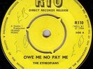 THE ETHIOPIANS/SKINHEAD REGGAE/RIO 45/OWE ME NO PAY ME - I WOULDNT'T BABY.EX