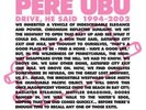 PERE UBU - DRIVE HE SAID 1994 - 2002 NEW VINYL