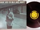 MILES DAVIS QUINTET WORKIN' PRESTIGE SMJ-6503 Japan Mono Vinyl LP