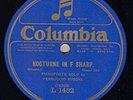 19p.  Ferruccio Busoni - Nocturne in F# & Etude in Gb (Chopin) - Columbia L-1432