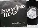 DIAMOND HEAD,SWEET AND INNOCENT/STREETS OF GOLD,original 1980 NWOBHM,Excellent