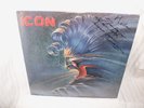 ICON - Self Titled LP SEALED Hard Rock Glam Hair Metal 1984 SIGNED Autographed