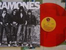 Ramones S/T Debut LP Blitzkrieg Bop / Beat On The Brat / Red Vinyl Reissue Mint-