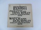 PAULETTE AND TANYA WINLEY Rhymin and Rappin WINLEY Disco Boogie Rap 12” HEAR B6