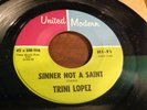 TRINI LOPEZ United Modern 45rpm 