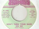 THE MANDELLS Dont Turn Your Back On Me HOUR GLASS CHICAGO  NORTHERN SOUL 45