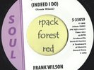 FRANK WILSON  -  Do I Love You -  SOUL  -  MOTOWN   7