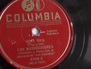 Los Madrugadores - 78rpm single 10-inch – Columbia #6048-X Rosa Roja