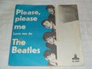 THE BEATLES PLEASE PLEASE ME / LOVE ME DO SWEDEN LIGHT BLUE ORIG 7