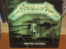 METALLICA - Ride The Lightning LP - MEGADETH SLAYER TESTAMENT RARE GREEN SLEEVE