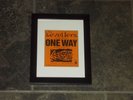 The Levellers-One way-Original advert framed