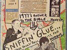 SNIFFIN' GLUE 1977's answer to the bible - CLASH damned SEX PISTOLS uk PUNK kbd