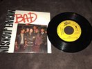 Michael Jackson BAD promo SPANISH Single rare One Side Yellow
