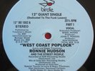RONNIE HUDSON   WEST COAST POPLOCK (1982) BIRDIE BD1002 HIP HOP FUNK SOUL 12