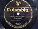 BESSIE SMITH W/ CLARA SMITH-NOBODY'S BLUES BUT MINE /MY MAN BLUES ON COLUMBIA FE