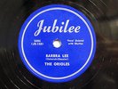 THE ORIOLES-BARBRA LEE /IT'S TOO SOON TO KNOW ON JUBILEE MALE VOCAL GROUP SOUL 7