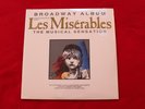 LES MISERABLES BROADWAY ALBUM LP SEALED GEFFEN 1987