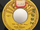ORIGINAL ELVIS PRESLEY Baby Let's Play House SUN ROCKABILLY PUSH MARKS VG/VG+ 45