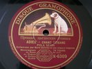 Paula Negri Les Yeux Noirs Russian Songs French HMV 78rpm