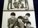 The Beatles, TWO VINTAGE 1963 UK BEATLES FAN CLUB, NEMPIX PHOTOGRAPHS - MINT
