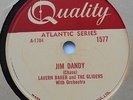 LAVERN BAKER Jim Dandy / Tra la la VG+ CANADA 1956 ROCK SOUL QUALITY 78