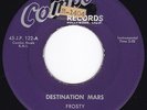 Beatnik jazz/R&B FROSTY AND THE DIAMONDS Destination Mars BONGOS HEAR