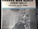 JUNIOR WELLS' Chicago Blues Band-Hoodoo Man Blues-LP 1974? Delmark DS-612 EX/EX